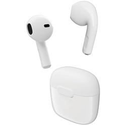 完全ワイヤレスイヤホン Bluetooth対応 インナーイヤー AAC 防水 IPX4 コンパクト ホワイト BL-138