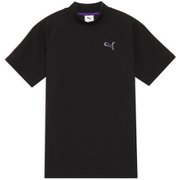 ゴルフ シャドウキャット HIGH NECK S/S メンズ ブラック XLサイズ