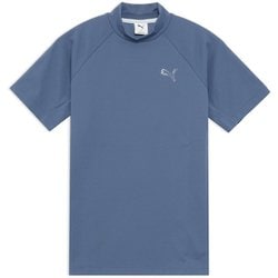 ゴルフ シャドウキャット HIGH NECK S/S メンズ D インディゴ Mサイズ