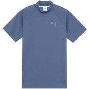 ゴルフ シャドウキャット HIGH NECK S/S メンズ D インディゴ XLサイズ