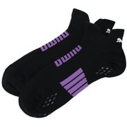 ゴルフ シャドウキャット キャットアイ アンクルソックス ユニセックス ブラック 25-27cm
