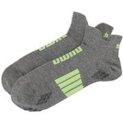 ゴルフ シャドウキャット キャットアイ アンクルソックス ユニセックス Lグレー 25-27cm