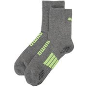 ゴルフ シャドウキャット キャットアイ ショートソックス ユニセックス Lグレー 25-27cm