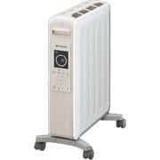 オイルレスヒーター NOIL HEAT（ノイルヒート） 10～13畳 高密着FIXALヒーター（アルミダイキャスト式）/転倒オフスイッチ/過熱防止装置/リモコン付き ホワイトベージュ DHS-1525（CW）