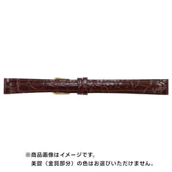 BKA620CI [時計バンド 型押し Lサイズ ブラウン 12mm]