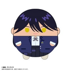 GDGX-07 機動戦士Gundam GQuuuuuuX（ジークアクス） ふわコロりん ぬいぐるみ BIG B. ニャアン