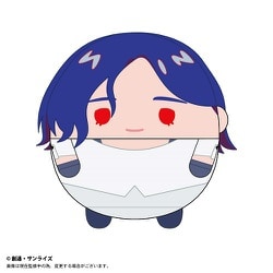 GDGX-07 機動戦士Gundam GQuuuuuuX（ジークアクス） ふわコロりん ぬいぐるみ BIG C. シュウジ･イトウ