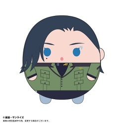 GDGX-07 機動戦士Gundam GQuuuuuuX（ジークアクス） ふわコロりん ぬいぐるみ BIG F. コモリ･ハーコート