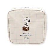 SPCQ-554 PEANUTS スクエアコスメポーチ journey スヌーピー