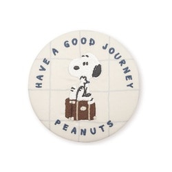 SPCQ-564 PEANUTS 刺繍缶ミラー journey スヌーピー