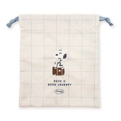 SPCQ-566 PEANUTS 巾着 M journey スヌーピー
