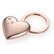 KR15-32/RG [TROIKA（トロイカ） GIRLS BEST FRIEND Rosy キーリング heart, made with SWAROVSKI（R） ELEMENTS]