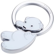 KR8-03/WH [TROIKA（トロイカ） POLAR BABY キーリング polar bear baby]