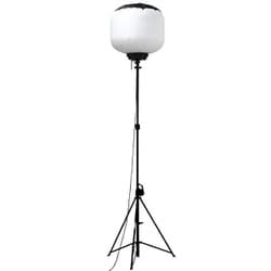 GD-BL320W [LEDバルーンライト AirGlow エアグロウ 灯具 360°配光 IP65 三脚 高さ調節可 調光 防眩 防蚊 防塵 防水 イベント 非常時 夜間工事 誘導用照明 収納バッグ付き]
