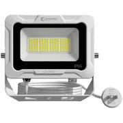 LD-30CP [LED 投光器 昼白色 PSE認証プラグ付き 30W 4,500lm IP66 耐熱 通気弁付き 簡単取付 耐風 耐震 電気工事不要 アルミダイカスト製]