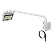 LD-K6W [一体型 LED アームライト 60W 7,000lm IP66 高演色性 Ra95 簡単取付 角度調整可能 ホワイト]
