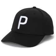 ゴルフ ニットP-CAP メンズ ブラック フリーサイズ(56-59cm)