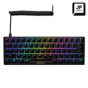 60%ゲーミングキーボード 日本語配列 青軸 ブラック SKILLER SGK50 S4 Black