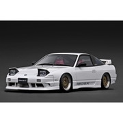 IG3763 1/18 Nissan 180SX TYPE X （RPS13） White [レジンキャストミニカー]