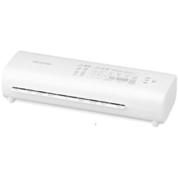 ラミネーター ホワイト 幅225mm 75μ 100μ A4サイズ対応 2本ローラー COLDモード搭載 オートオフ機能付 フレーレバー付き LM42D-W