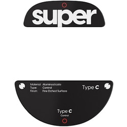 TenZ Signature Edition用 マウスソール Superglide Type-C TenZ Signature ED Black PTZSGCB