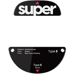 TenZ Signature Edition用 マウスソール Superglide Type-S TenZ Signature ED Black PTZSGSB