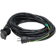CT3-B10M [延長コード 屋外防雨型 全長 10m 1500W アース線付き PSE認証取得 ブラック]
