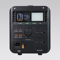 SPI-1200AT [EneStorage1200 ポータブル電源 1,008Wh 1,200W 純正弦波出力 USB/AC/DC/Type-C 出力 シガーライター 防災 停電対策 非常用 車中泊 アウトドア BBQ 発電機 蓄光素材 LEDライト機能 多種保護回路機能]