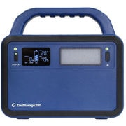 SPI-200AT [EneStorage200 小型 ポータブル電源 200W 48,000mAh 超 軽量 約2.1kg パススルー機能 PSE認証 AC/DC/Type-C/Type-A×2 出力 LEDライト搭載 多種保護回路機能 ネイビー]