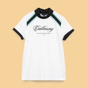 ゴルフウェアレディース ハンソデモック WH Lサイズ CWA25L C25134203 1030