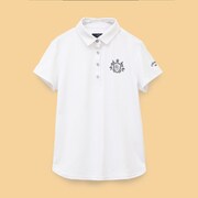 ゴルフウェアレディース ハンソデポロ WH Lサイズ CWA25L C25134205 1030