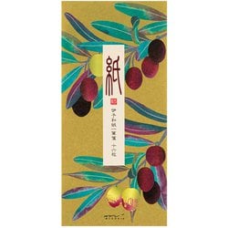 限定 一筆箋592 箔 オリーブ柄 89592006