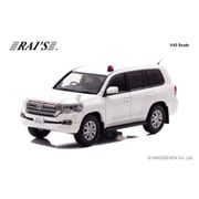 H7431807 1/43 トヨタ ランドクルーザー AX （URJ202） 2018 宮崎県警察 交通部交通指導課暴走族対策室車両 （白） [ダイキャストミニカー]