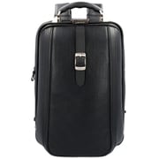 New Dulles(ニューダレス) Leather F6 二層バックパック ブラック DS6-LA-10