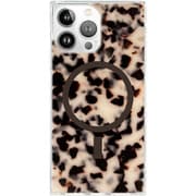 Square MagSafe Case for iPhone 16 Pro Blonde Tortoise Shell FT056728
