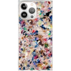 Square MagSafe Case for iPhone 16 Pro Rainbow Confetti Tortoise FT056732