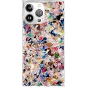 Square MagSafe Case for iPhone 16 Pro Rainbow Confetti Tortoise FT056732