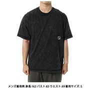 ヘリテージ S/S トップ WAS メンズ ランニングウェア シャツ ブラック（010） Mサイズ HV0628