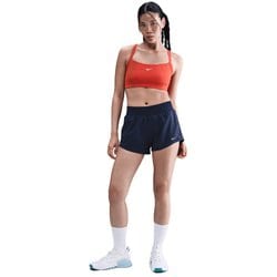 Dri-FITワンミッドライズ8cmショートパンツ（インナー付き） レディース ランニングウェア ショートパンツ ネイビー（410） Sサイズ DX6011