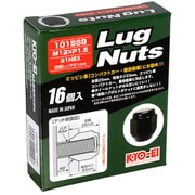 KYO-EI ラグナット 袋ナット ブラック 21HEX M12×P1.5 16P 101SSB-16P