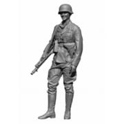 HS24094 1/24 WWII ドイツ・アフリカ軍団の機関銃手 [組立式プラスチックモデル]