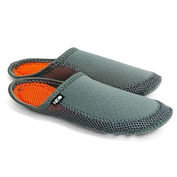 NEOスリッパ サイドメッシュ L 26-28cm GY×OR NEOSLP-L-GYxOR