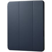 iPad Air ケース 13インチ ( M3 / M2 ) マグネット式フラップ カバー Apple Pencil収納 フリーアングル スタンド オートスリープ機能 衝撃吸収 ハニカム構造 ネイビー TB-A25XSANV