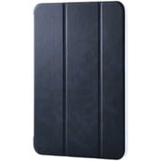 iPad ケース 11インチ ( A16 ) / 10.9インチ 第10世代 フラップ カバー 2アングル スタンド オートスリープ機能 軽量 薄型 背面クリア ネイビー TB-A25RWVNV