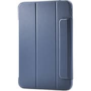 iPad ケース 11インチ ( A16 ) / 10.9インチ 第10世代 マグネット式フラップ カバー 2アングル スタンド オートスリープ機能 軽量 薄型 耐衝撃 背面クリア ブルーグレー TB-A25RWVFCBG
