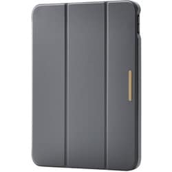 iPad ケース 11インチ （ A16 ） / 10.9インチ 第10世代 マグネット式フラップ カバー Apple Pencil収納 2アングル スタンド オートスリープ機能 軽量 薄型 耐衝撃 背面クリア チャコールグレー TB-A25RWVJM3GY