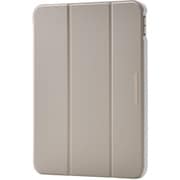 iPad ケース 11インチ ( A16 ) / 10.9インチ 第10世代 マグネット式フラップ カバー Apple Pencil収納 2アングル スタンド オートスリープ機能 軽量 薄型 耐衝撃 背面クリア グレージュ TB-A25RWVJM3GB