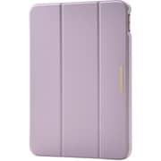 iPad ケース 11インチ ( A16 ) / 10.9インチ 第10世代 マグネット式フラップ カバー Apple Pencil収納 2アングル スタンド オートスリープ機能 軽量 薄型 耐衝撃 背面クリア ラベンダー TB-A25RWVJM3PU
