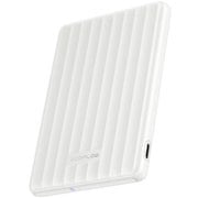 7.5Wワイヤレス充電対応 RAPID Mag Power Bank 5000mAh モバイルバッテリー USB-C×1 20W急速充電 EF-RAPIDQI1-5K-W-JP