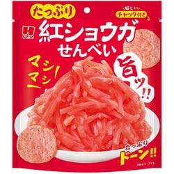 たっぷり紅ショウガせんべい 42g